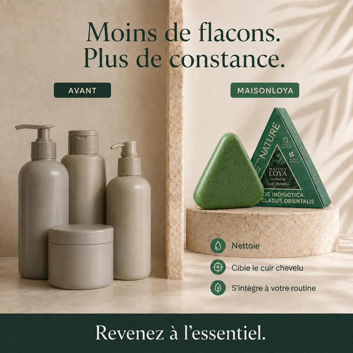 Savon Capillaire Coréen Anti-Chute & Densité