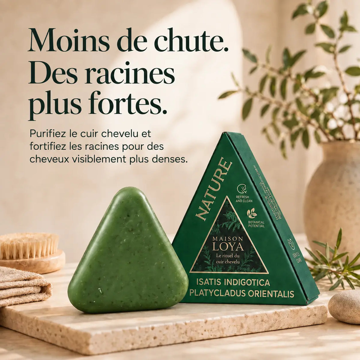 Savon Capillaire Coréen Anti-Chute & Densité