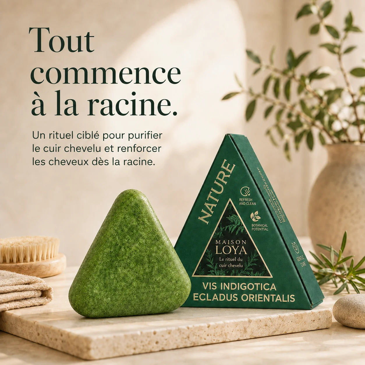 Savon Capillaire Anti-Chute & Densité